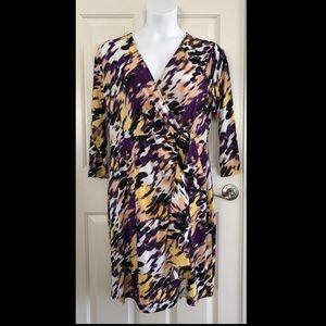 Alfani Faux Wrap Dress
