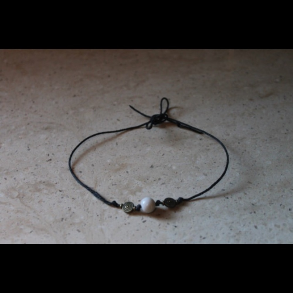 Choker Necklace with Pearl