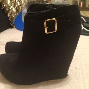 Black booties