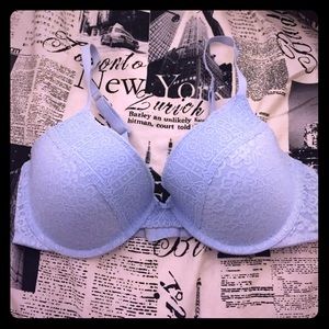 Blue aerie bra