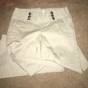 Express khaki sailor pants