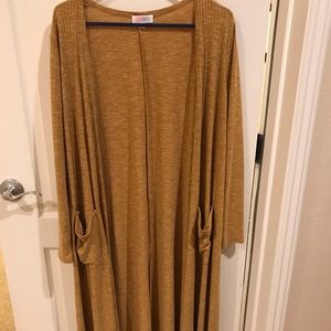 Lularoe Sarah, mustard