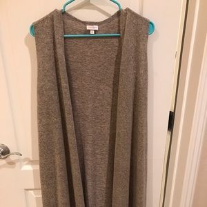 Lularoe Joy, oatmeal, sweater material