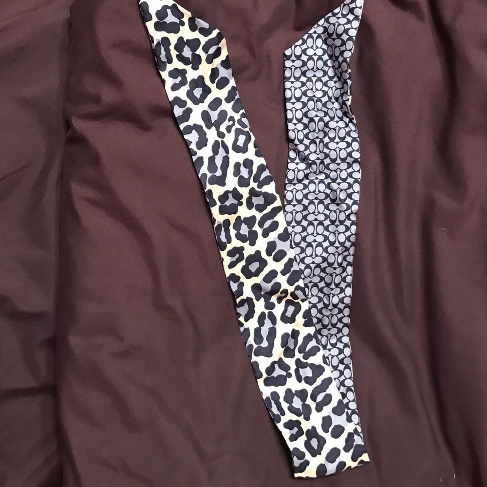 Coach neck tie or headband