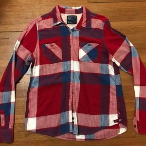 American Eagle buffalo plaid flannel shirt