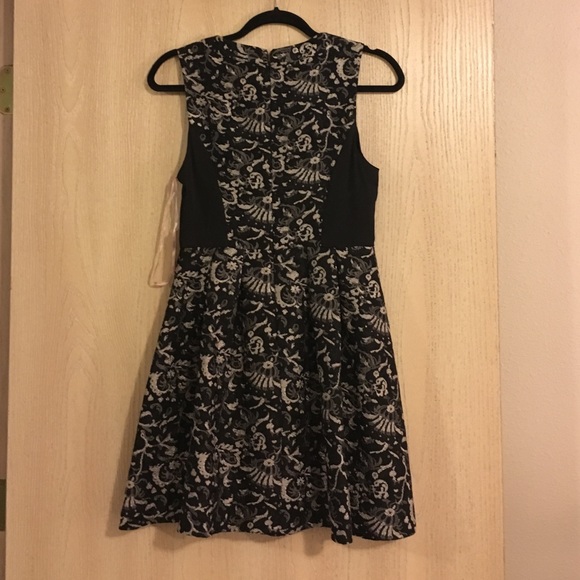 NWT Black/Silver Forever 21 Dress - Picture 4 of 4