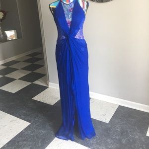 BCBG Petite Royal Blue dress
