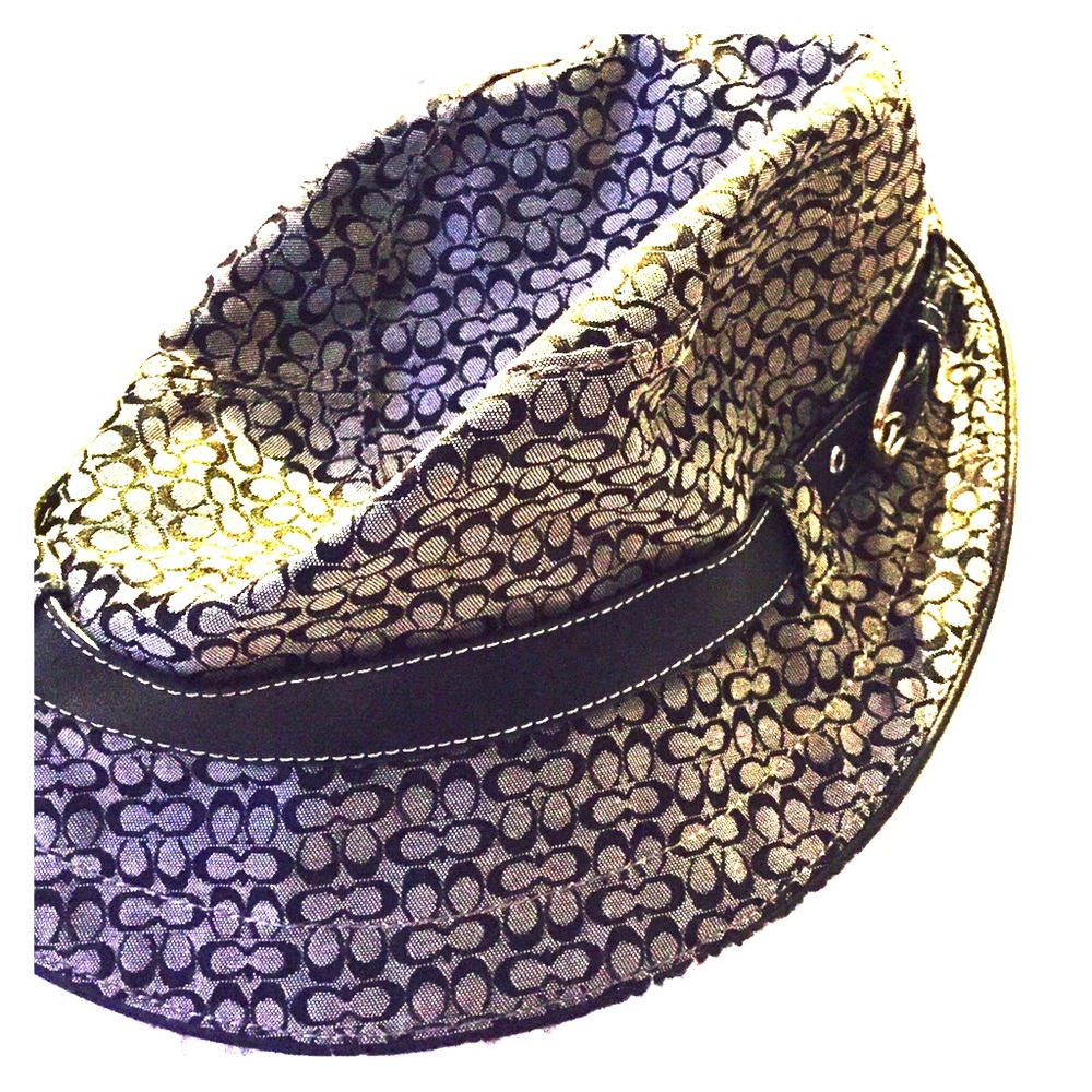 COACH original black & grey hat