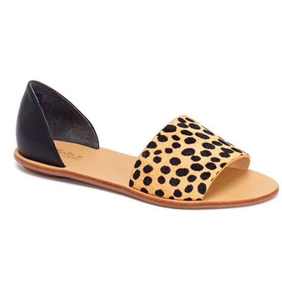 Loeffler Randall Shoes - Loefller Randall Sawyer Cheetah Calf Hair Sandals