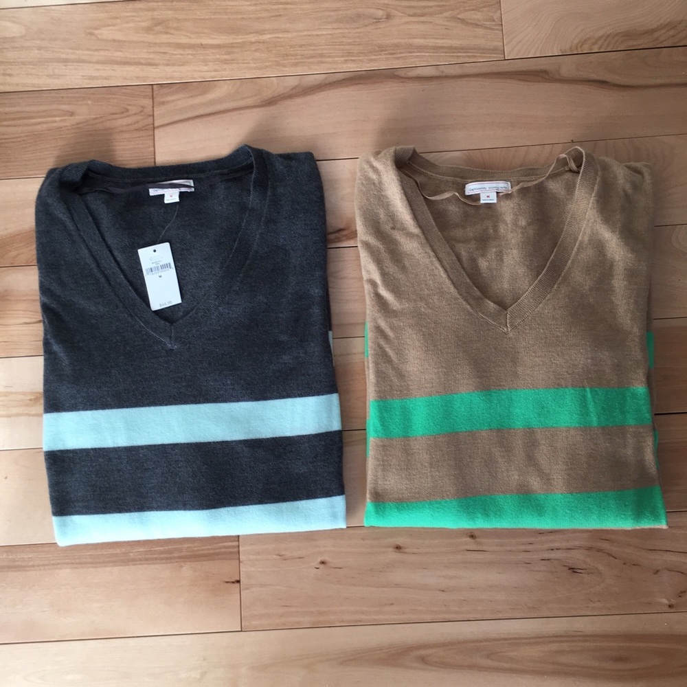 Gap Maternity Stripe Sweater Bundle