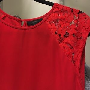 J.Crew lace blouse