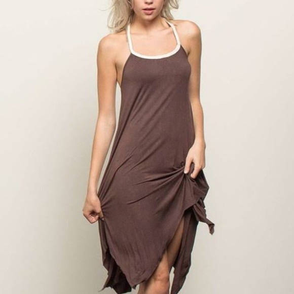 POL Halter T back shift dress NWT - Picture 3 of 4