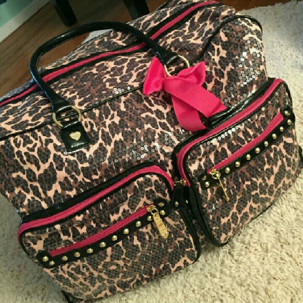 Gigantic Betsey Johnson Travel Duffle Bag