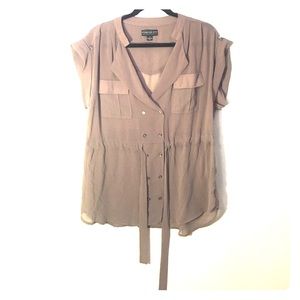 Taupe blouse