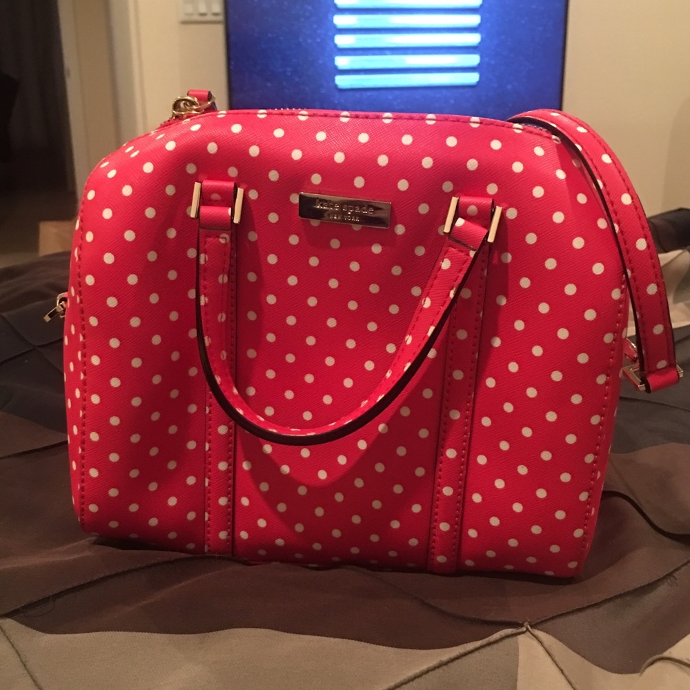 Pokadot Kate spade crossbody