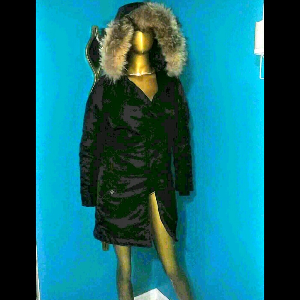 RABBIT FUR Alpha Industries Military grade snow