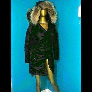 RABBIT FUR Alpha Industries Military grade snow