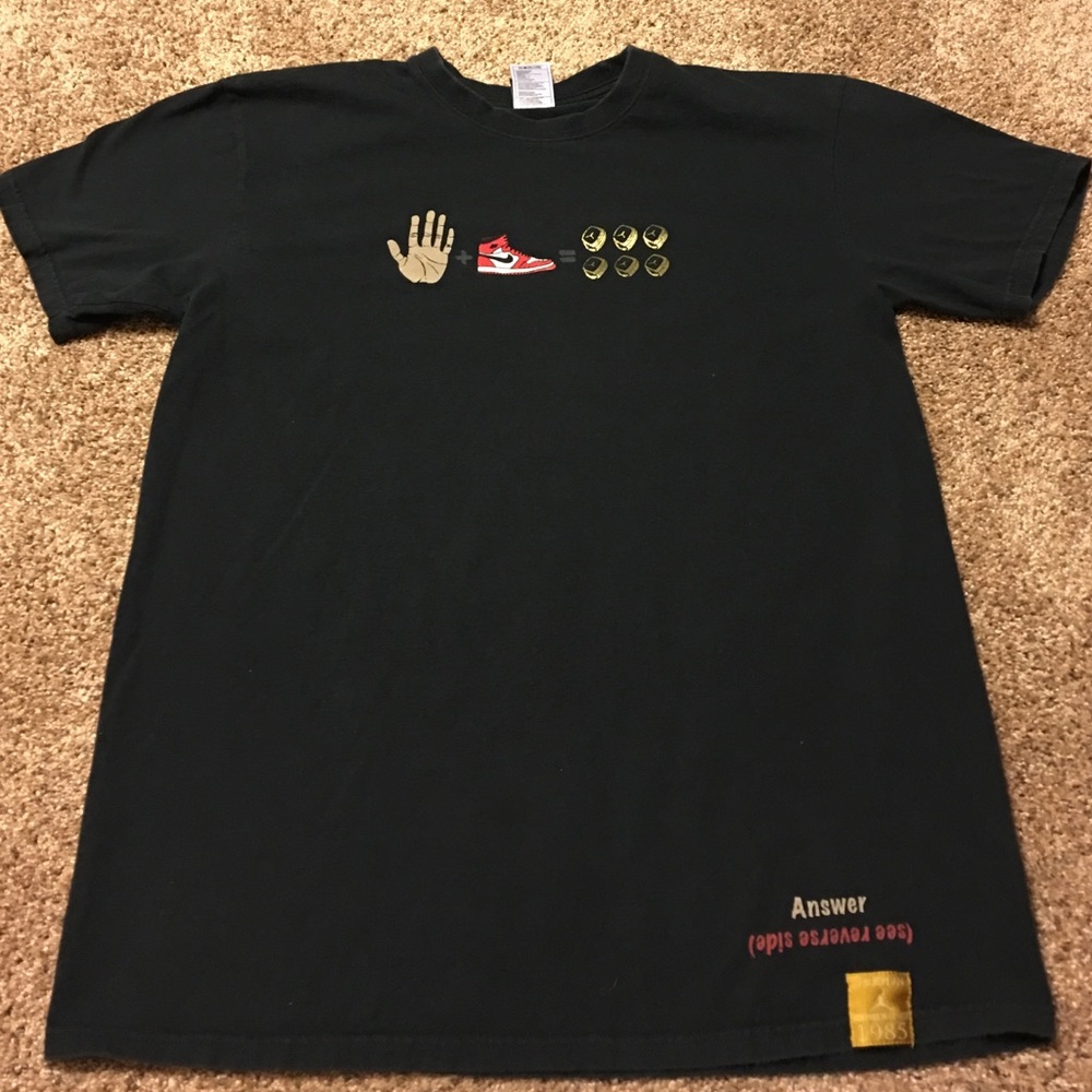 6 rings Air Jordan t-shirt