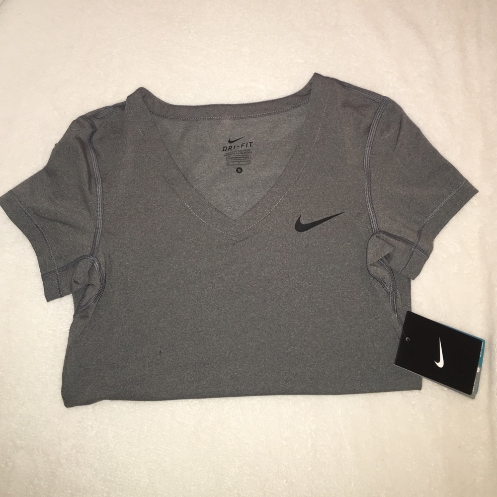 Nike Dri-Fit Short Sleeve V-Neck