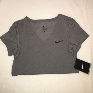 Nike Dri-Fit Short Sleeve V-Neck