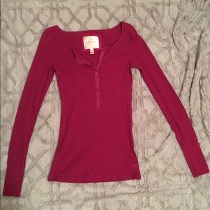 American Eagle Long Sleeve Knit Top