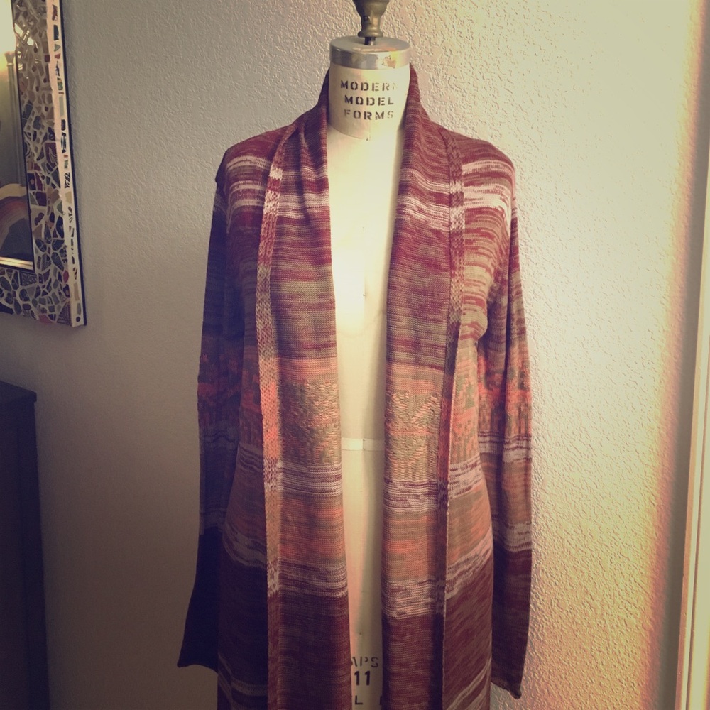 Tribal print sweater