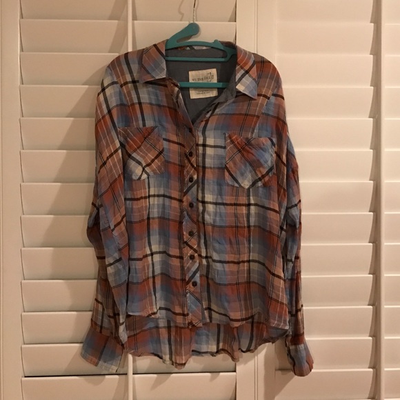 Free People Tops - Free people flannel