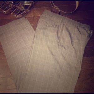 MERONA Men's Plaid Pleated Dress Pants 34x34