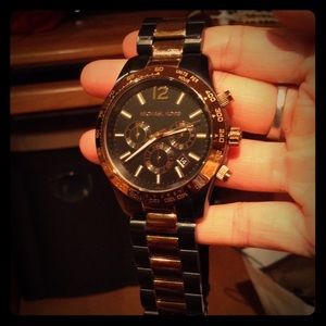 Michael Kors Bradshaw Watch 2 Tone Stainless Steel