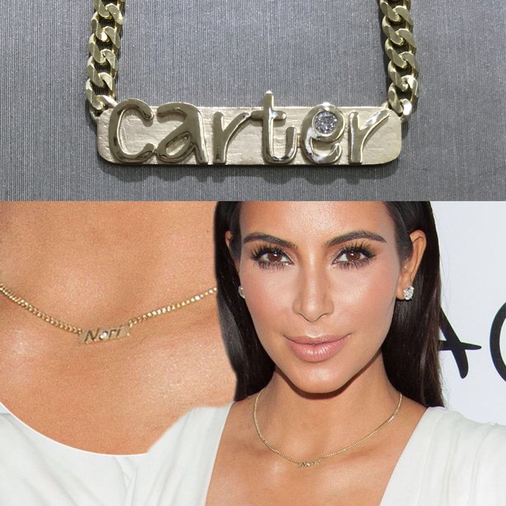 CUSTOM Kim Kardashian Nori Style Necklace 💛✨⭐
