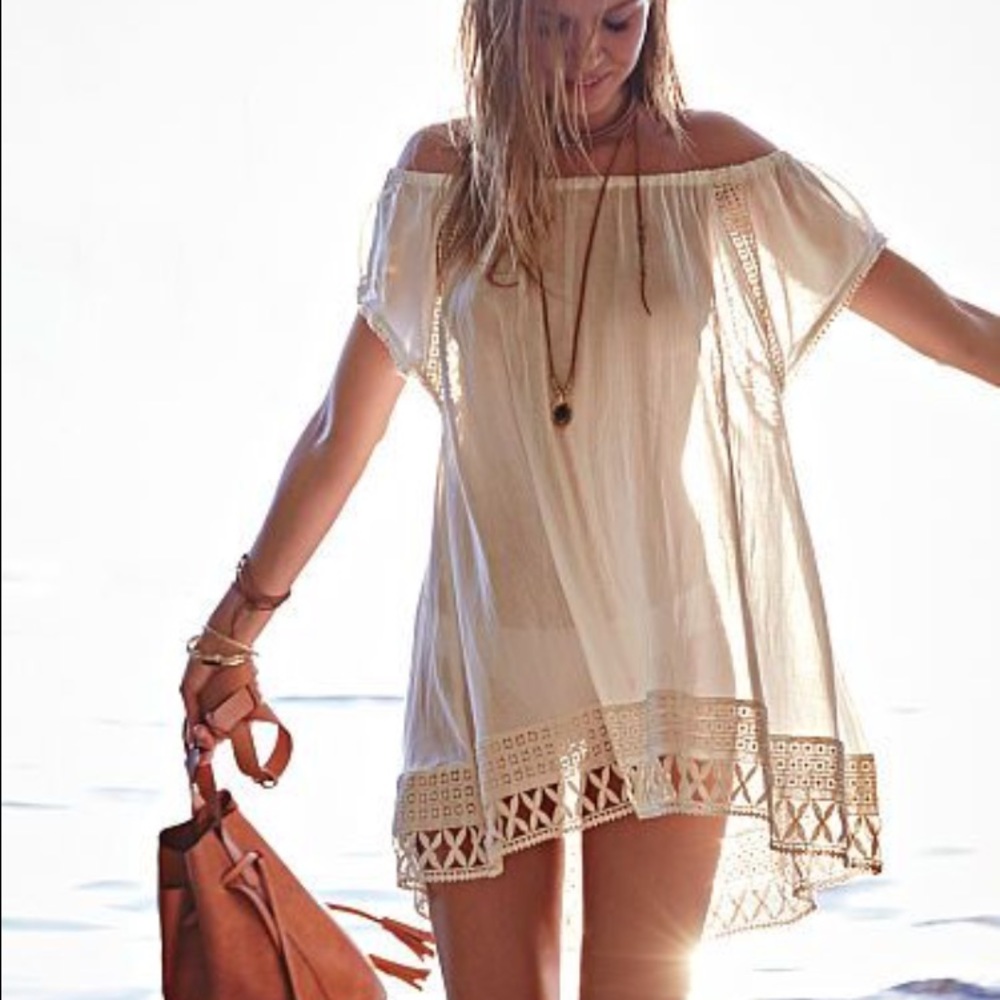 White Victoria's Secret Cover up