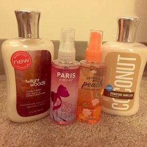 Bath and Body Works Lotion & Perfume