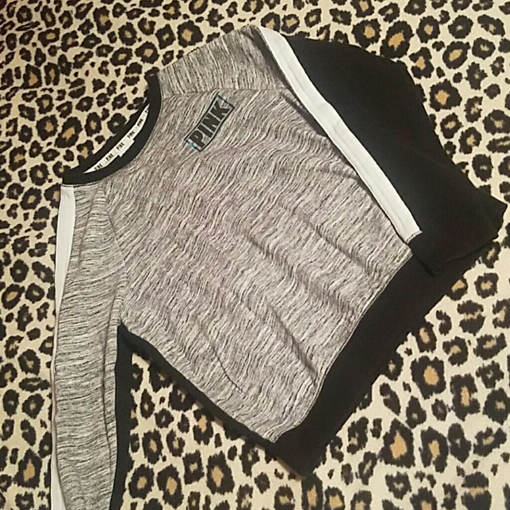 PINK long sleeve crew