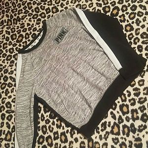 PINK long sleeve crew