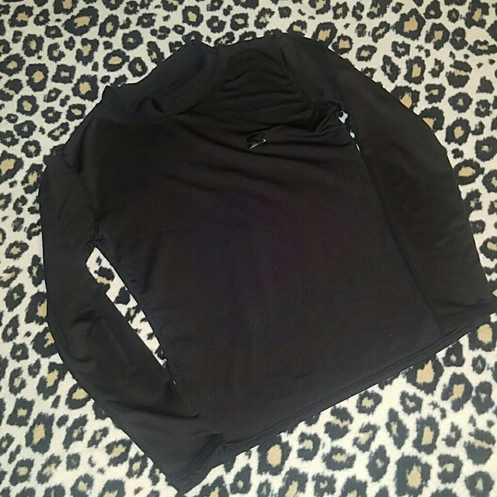 Black compression shirt