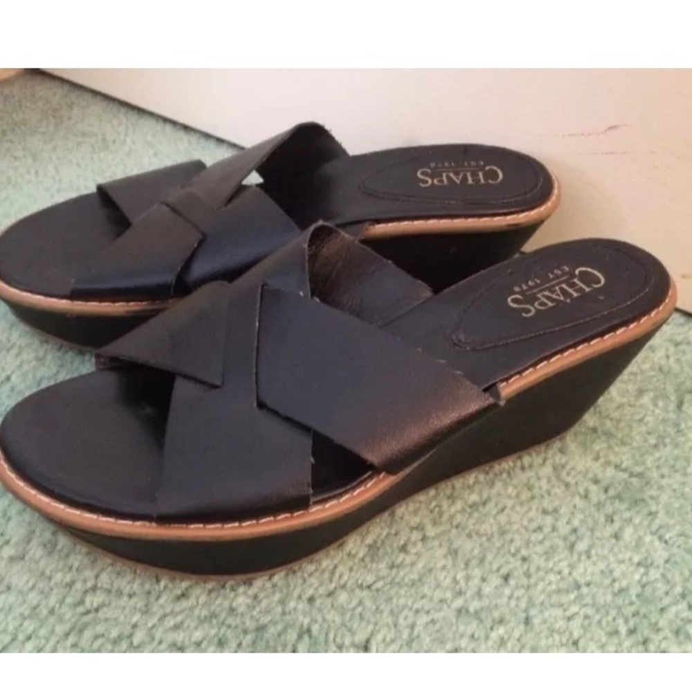 Chaps Wedges "Careesa" Size 9