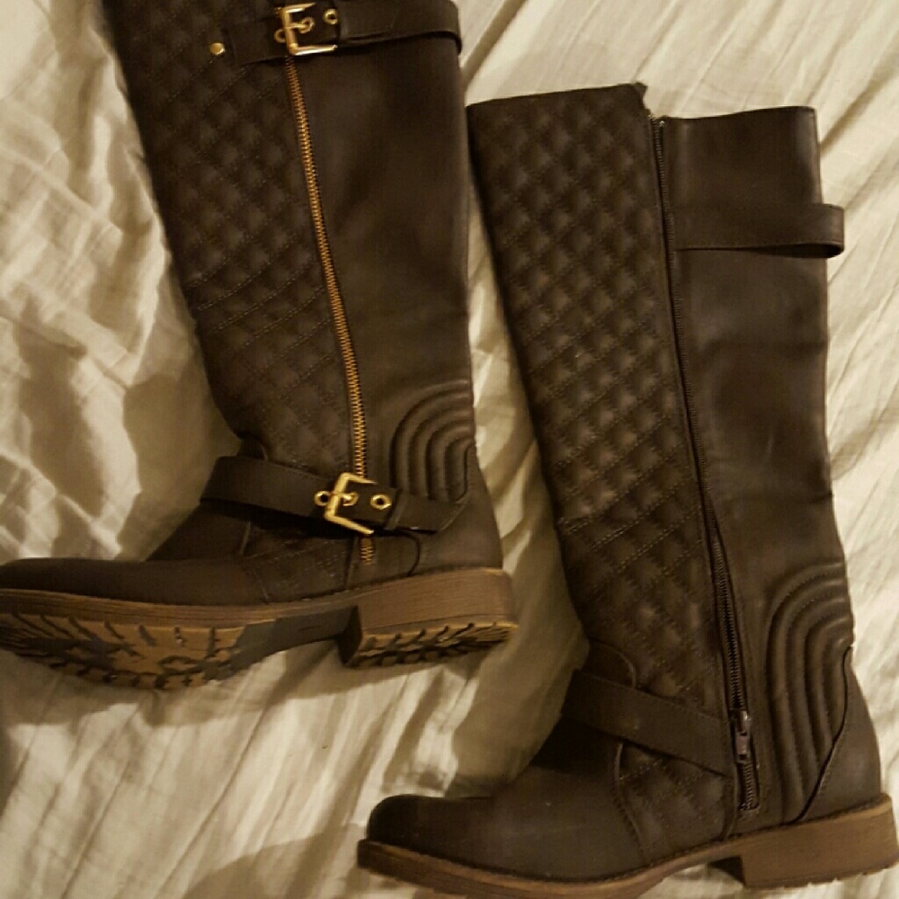 Candies Quilted boots
