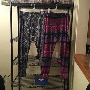 LulaRoe polyester spandex leggings