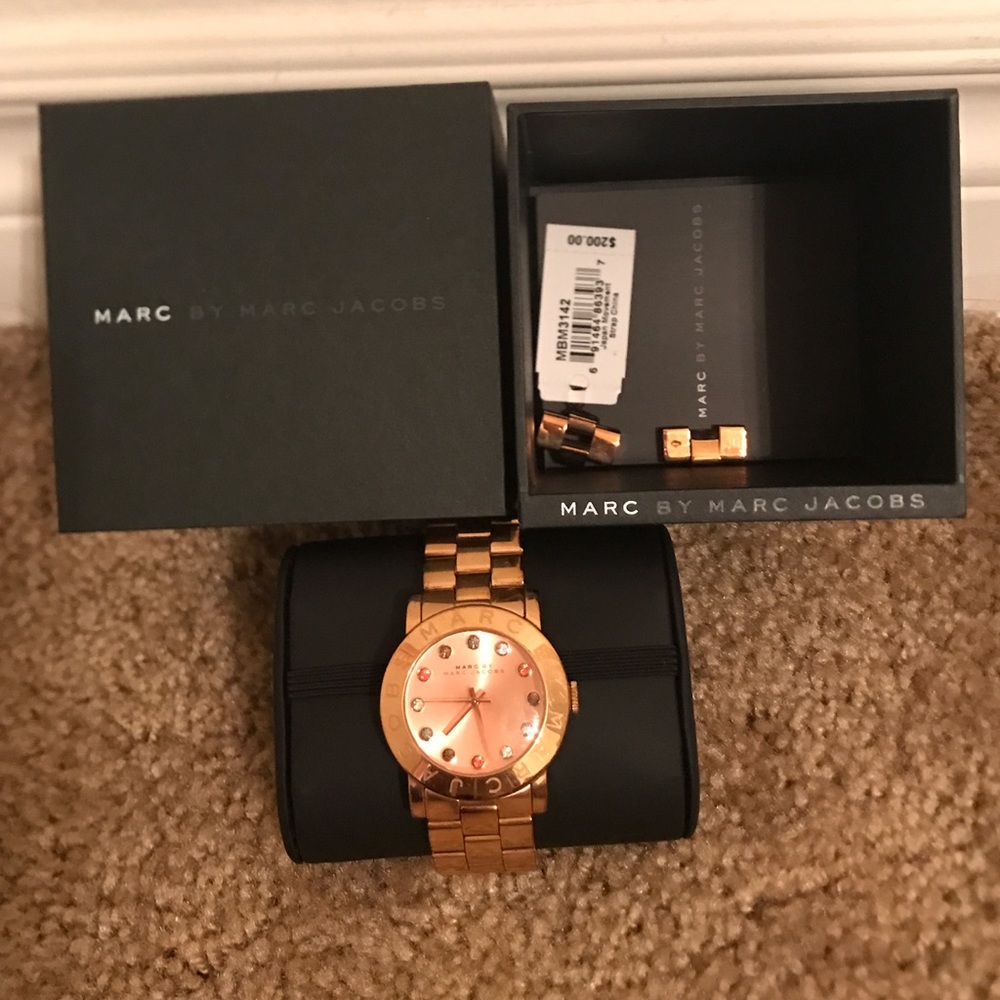 Marc Jacobs Rose Gold Watch