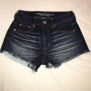American Eagle High-Rise Denim Shorts