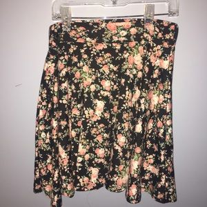 Floral Skater Skirt