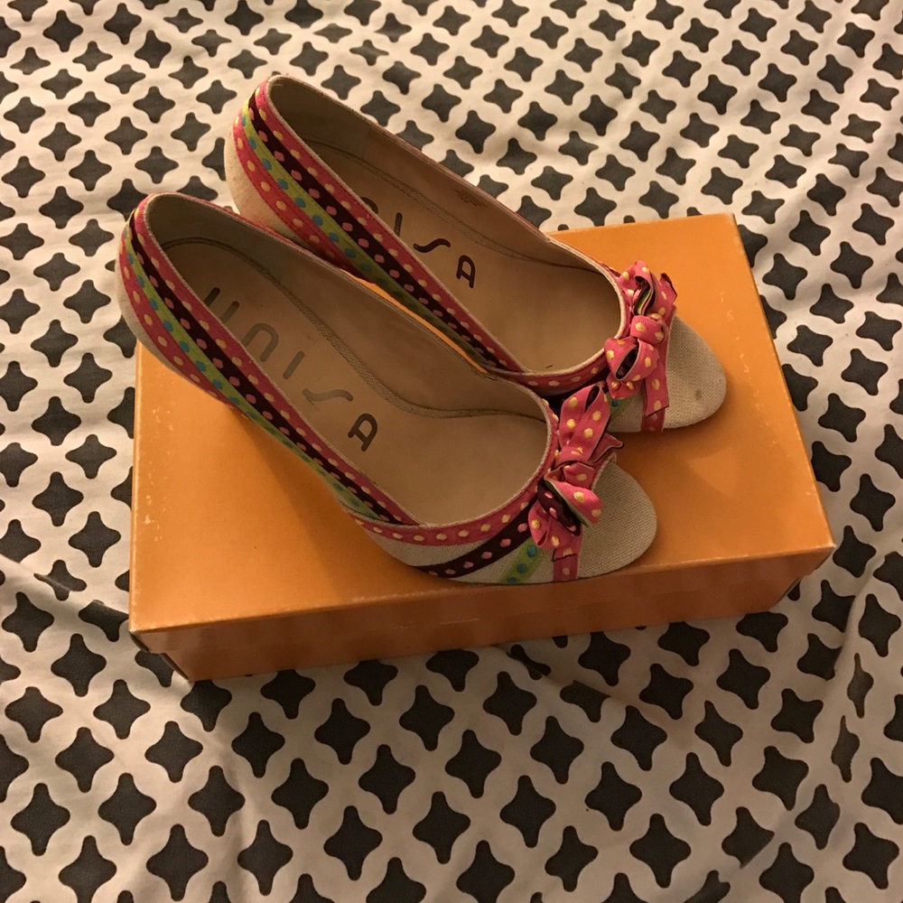 Multicolored Unisa Shoes