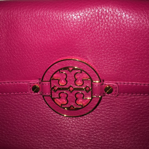 Tory Burch Hot Pink Crossbody Handbags