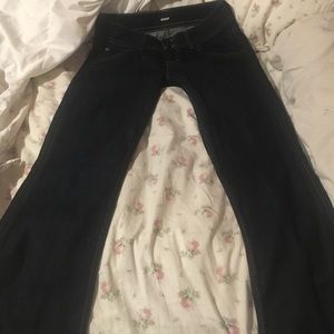 Hudson dark wash bootcut jeans