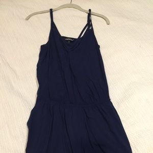 Blue romper