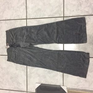 Grey Juicy Couture velour pants