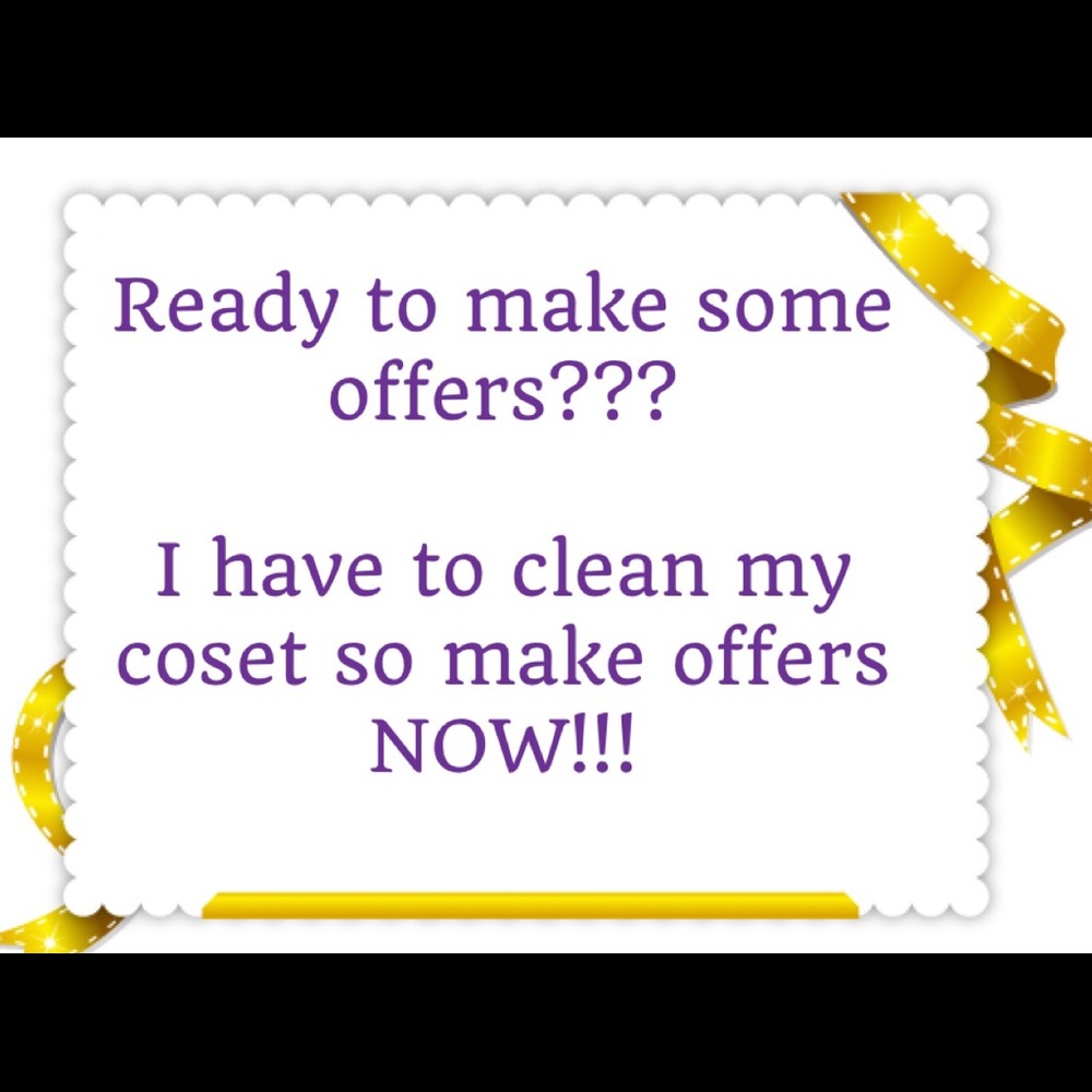 Accepting all reasonable offers!!!!