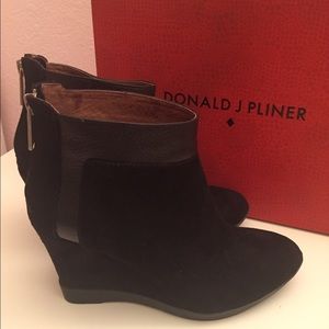 Donald J. Pliner wedge bootie