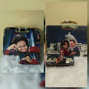 Obama purse and wallet $75