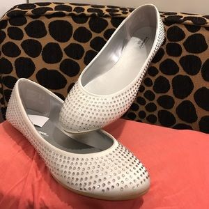 Crystal Rhinestone flats - bride, bridesmaid